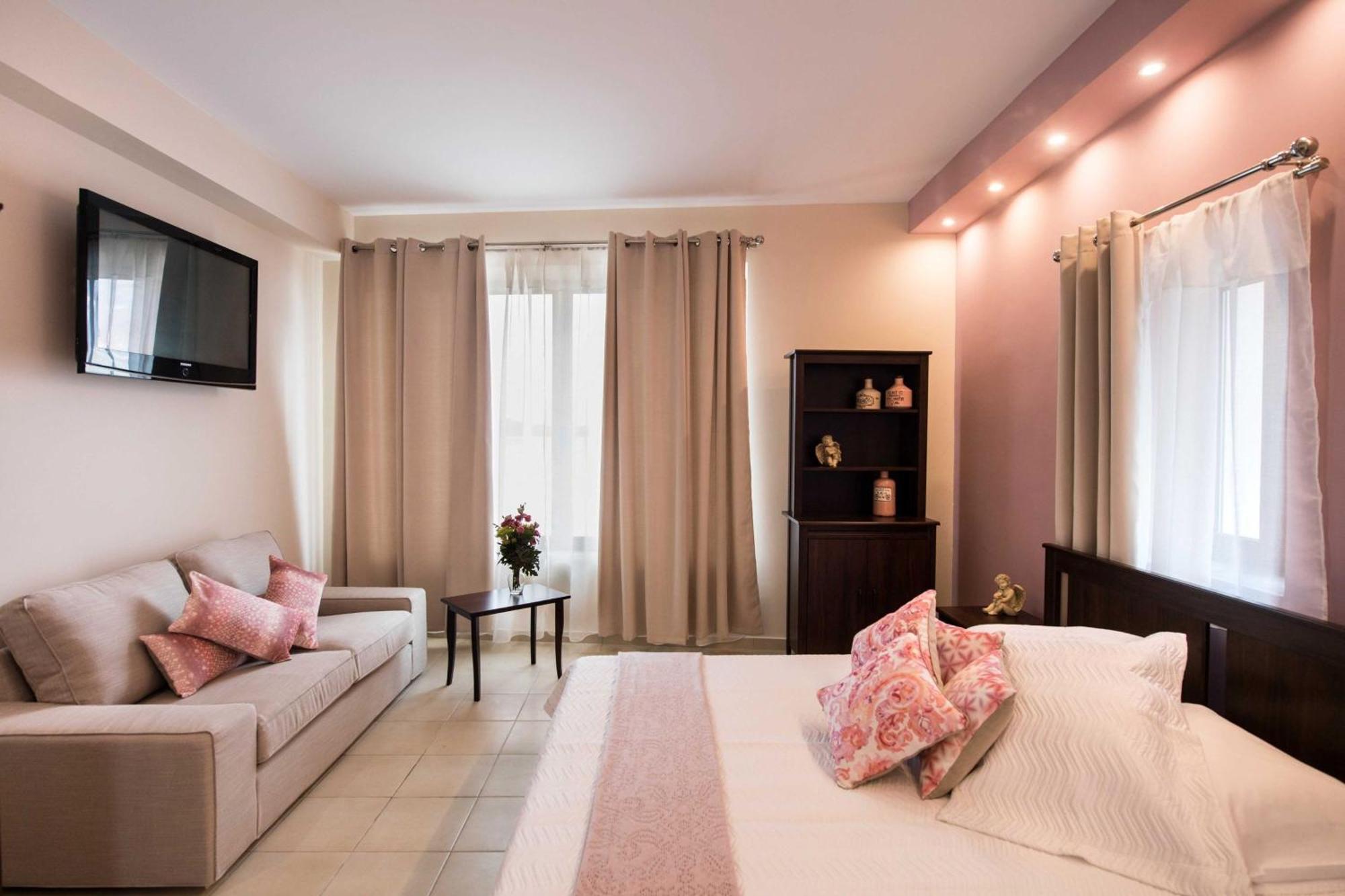 Nv Suites - Sea Front Av Properties Nikiana Exteriér fotografie