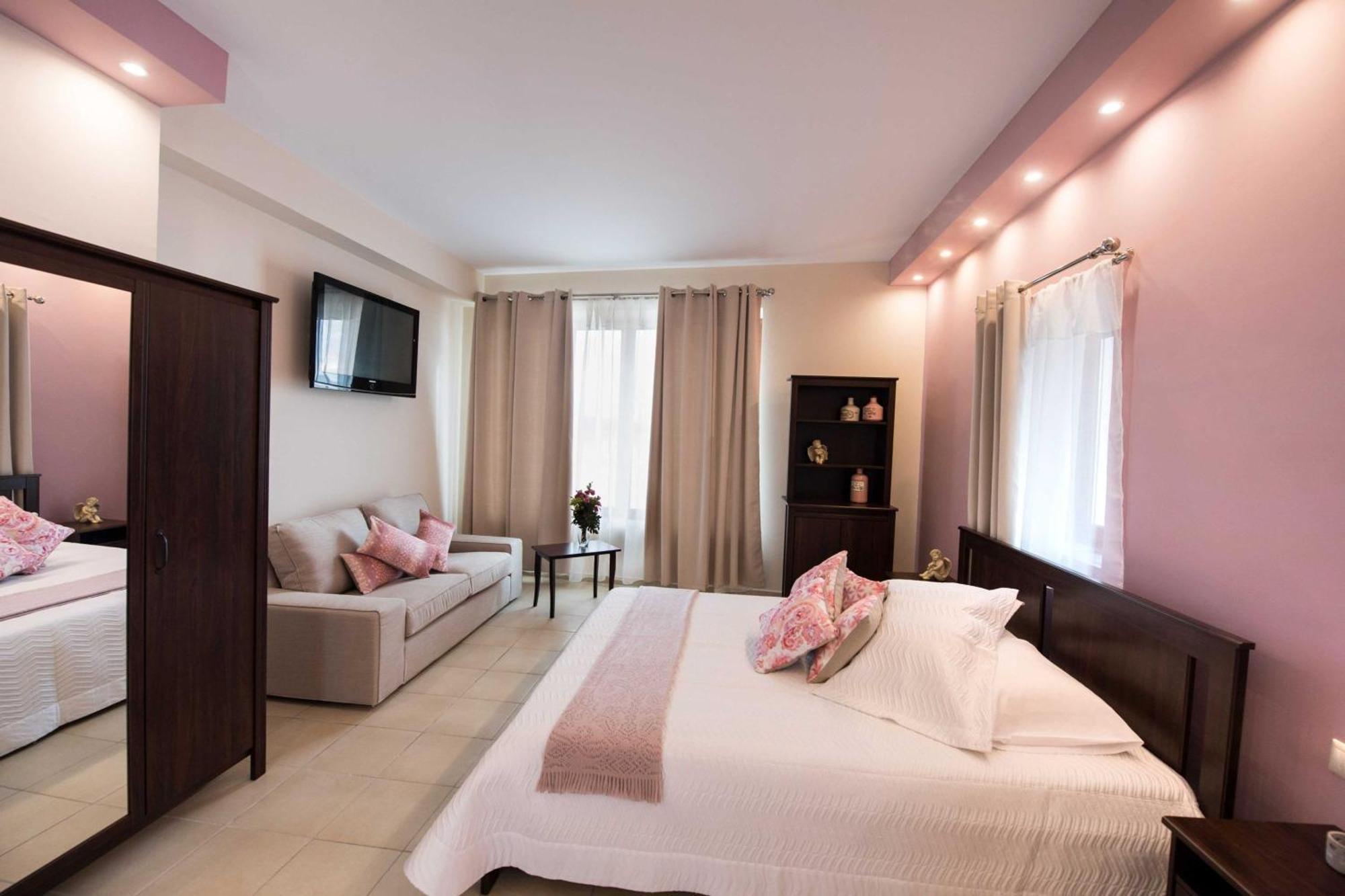 Nv Suites - Sea Front Av Properties Nikiana Exteriér fotografie