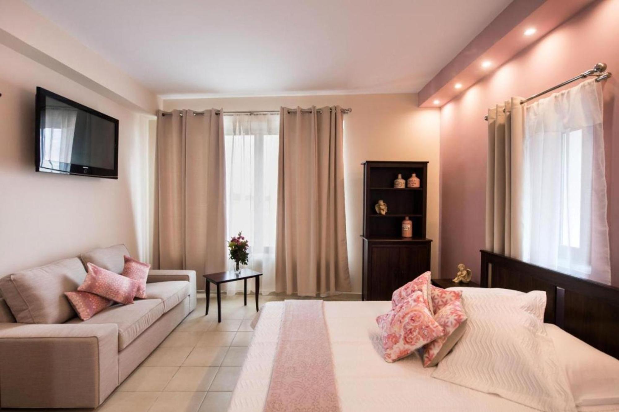 Nv Suites - Sea Front Av Properties Nikiana Exteriér fotografie